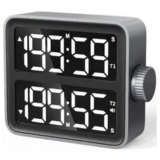 Temporizador 2 Tempos Cronômetro Usb Academia Laboratório Timer