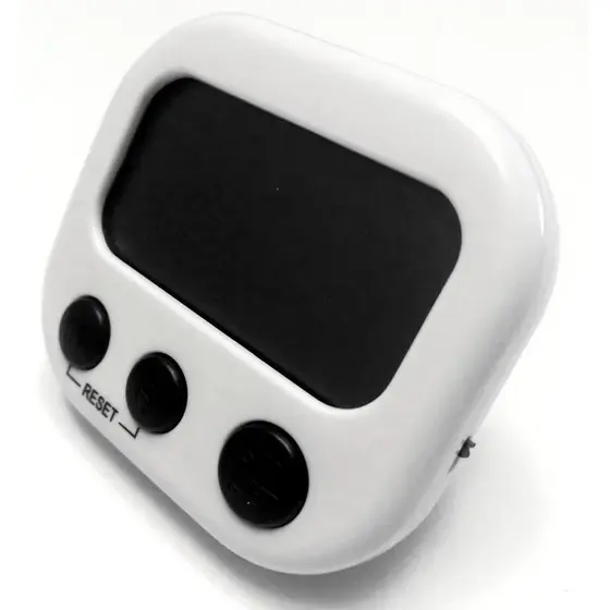 Timer Cozinha Temporizador Digital Cronômetro Regressivo Branco