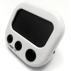 Timer Cozinha Temporizador Digital Cronômetro Regressivo Branco