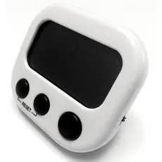Timer Digital de Cozinha Regressivo e Cronômetro com botão on/off e imã