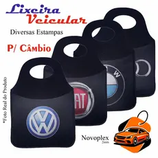 Lixeirinha para cambio de carro personalizadas de diversas marcas