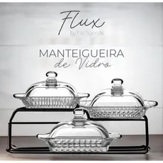 Manteigueira Vidro com Tampa Flashgoods