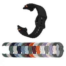 Pulseira para Galaxy Watch 4 5 6 7 FE Silicone Ondas Sport
