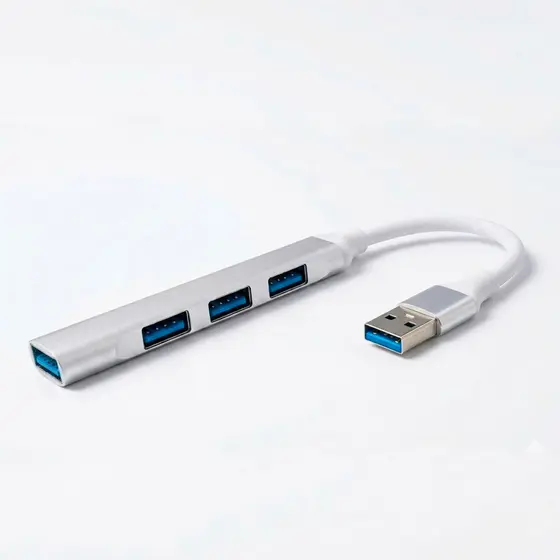 Hub Usb 4 Portas Extensor USB 3.0 Alta velocidade Para Notebook PC Celular Multiplicador USB