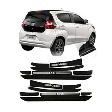 Kit Soleira Super Protetora 4 Portas Fiat Mobi Acessórios