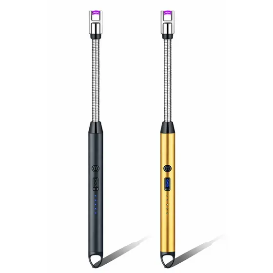 Acendedor Ecológico, plasma, isqueiro - Luxo, USB Recarregável, Ideal para Fogão, Velas, Camping!