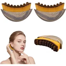 Lymphatic Contour Face Brush for Lymphatic Drainage, Ergonomically Designed To Fit The Skin, Face Lifting Tool Skincare