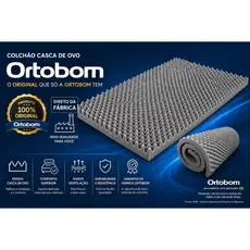 Colchonete Caixa De Ovo Casca Anti-escaras Solteiro Ortobom D20