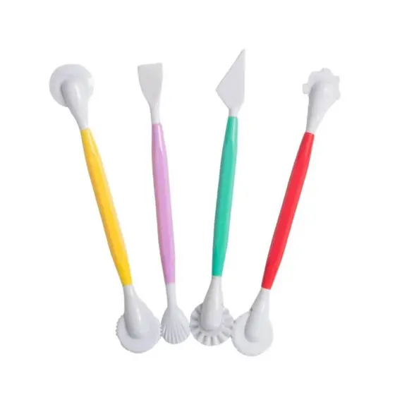 Kit de Estecas e Carretinhas (4pcs) - Silver Chef