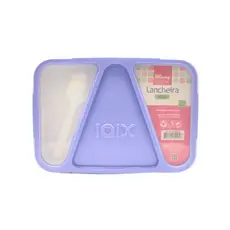 Lancheira com Colher e Divisórias Wincy 800ml