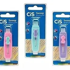 Borracha Escolar Retratil Sweep C/vassourinha - Cis