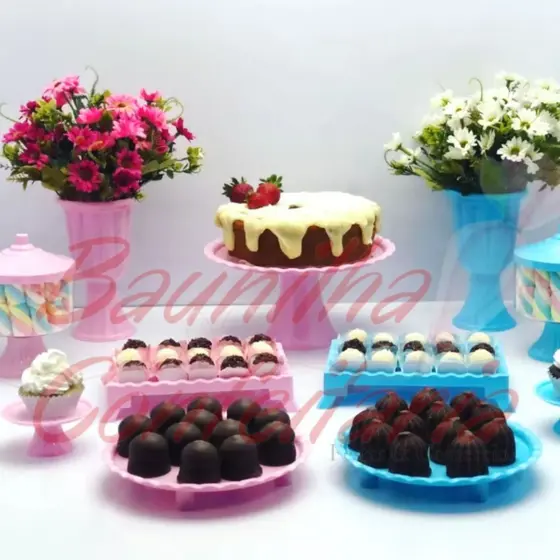 Bandeja Luna suporte cupcake/docinhos porta bolo/torta bandeja decoração festa tabuleiro boleira