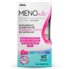 Meno Aliv Suplemento Em Softgel 60 Cápsulas
