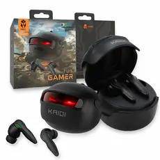 Fone Bluetooth Gamer KAIDI TWS – LED Neon e Alta Performance