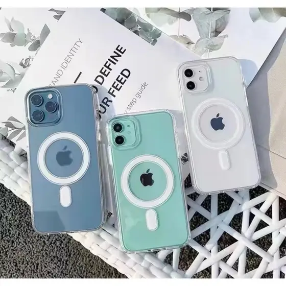 Capa iPhone Transparente NÃO AMARELA Para iphone