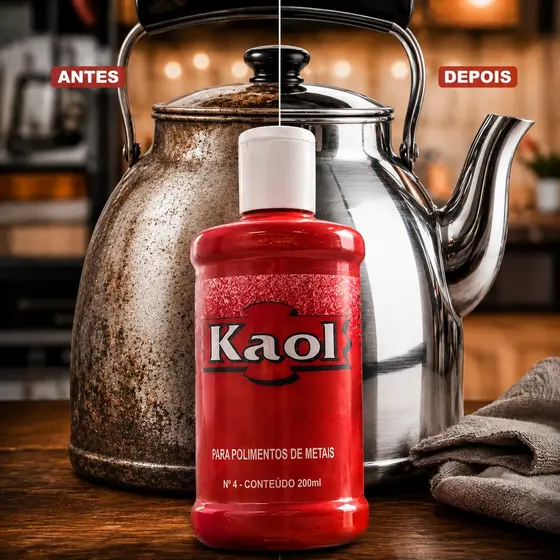 Kaol Líquido Para Polimento De Metais 200ml