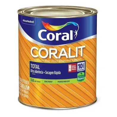 Coralit Brilho Total Balance 900ml Branco Acetinado