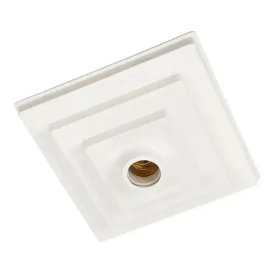 Kit com 16 Plafon para teto PQ Pavilonis quadrado Branco