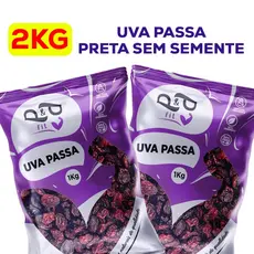 Uva Passa Preta Sem Semente