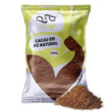 Cacau em Pó Natural 500g - P&P
