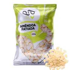 Amêndoa Laminada Sem Casca Fatiada 250g - P&P