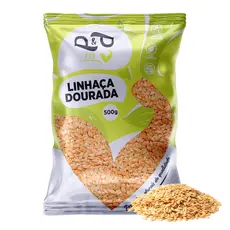 Semente de Linhaça Dourada 500g - P&P