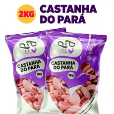 Castanha do Pará Inteira Premium 2Kg - P&P