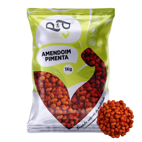 Amendoim Crocante Pimenta 1Kg - P&P