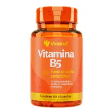 Vitamina B5 (Ácido Pantotênico) 100% Idr Cápsula
