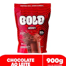 Bold Whey Protein 900g Chocolate ao Leite – Suplemento Proteico Original