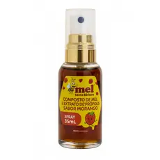 Spray de Mel e Própolis Infantil Sabor Morango 35ml | Santa Bárbara Kids | Natural