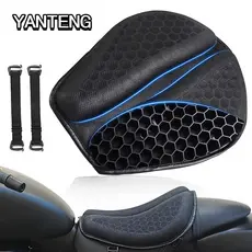 Almofada De Assento De Gel Universal Para Motocicleta, Absorvente De Choque E Respirável