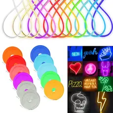 Fita Neon Led 5m 12v Corte 2,5cm Flexivel Alto Brilho