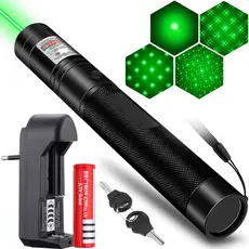 Caneta Laser Verde Ultra Forte Alcance 100km A Prova D'agua