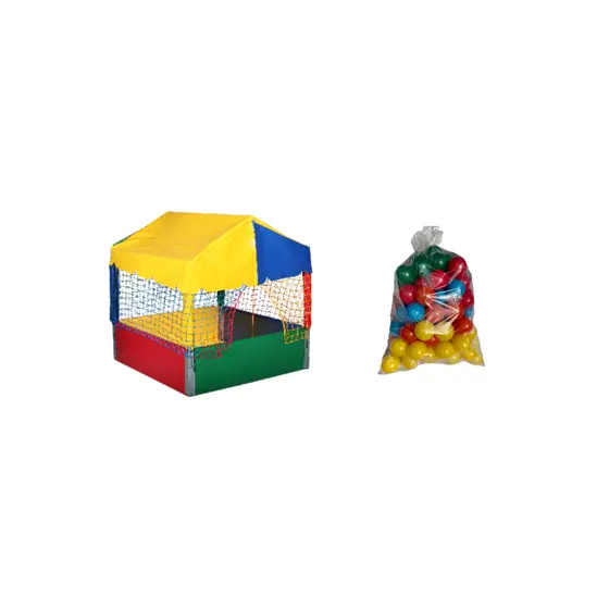 KIT PISCINA DE BOLINHA 1,00 + 100 BOLINHAS