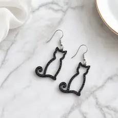 Brincos de Gato Minimalista | Delicado e Elegante