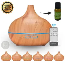 Difusor Led 6 Cores De Aromas De Ambiente Ultrasônico Aromatizador Gota  Envio Imediato