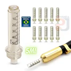 Seringa Para Caneta Pressurizada Intradermo 0,5ml Envio Imediato