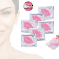 Kit 10 Mascaras Hidratante Labial Boca Com Colágeno