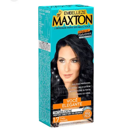 Tintura Embelleze Maxton 1.7 - Preto Azulado