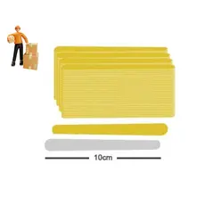 kit Lixa de Unha Média Amarela Canário ouro c/50 unidades 10,8 CM