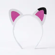 Tiara Gabby Casa Mágica Dollhouse Infantil com Orelhinhas de Gatinho  Fantasia Infantil Luxo