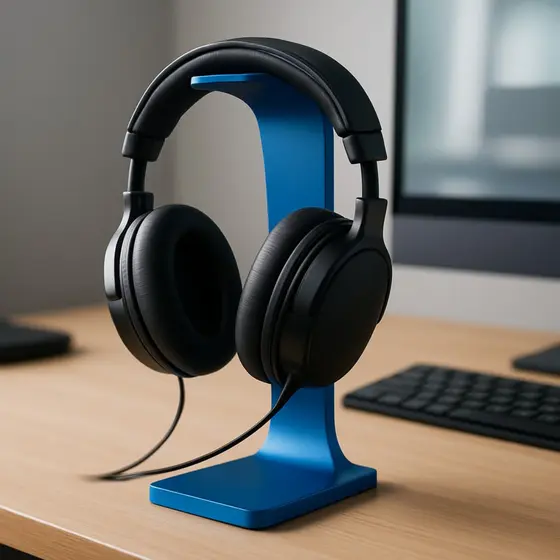 Suporte De Headset Com Design Minimalista Para Mesa Escritório Quarto Ou Setup Gamer
