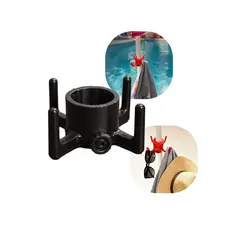 Gancho Para Guarda-Sol Universal Com 4 Ganchos Porta Toalha Bolsa Chapéu Praia Piscina