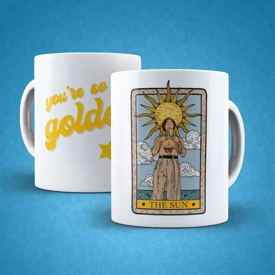Caneca Harry Styles You're so Golden (Porcelana)