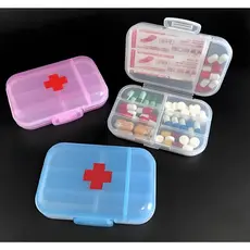 Caixinha Porta Remédios Organizadora Medicamentos Comprimido