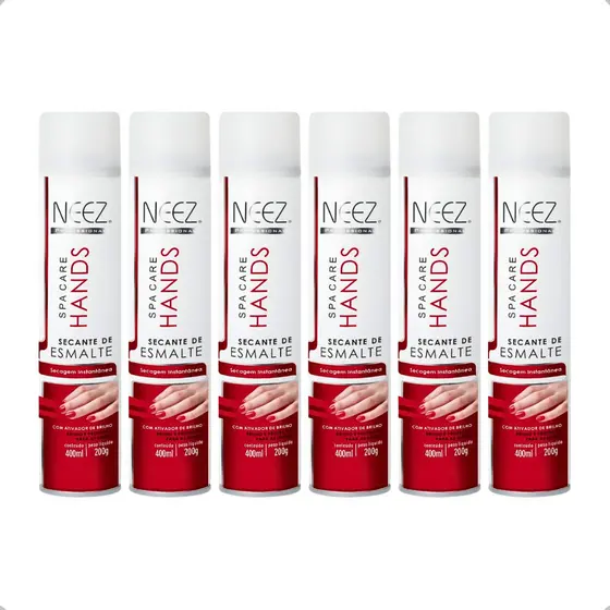 Kit 6 Un Secante Esmalte Secagem Instantanea Neez Profissional