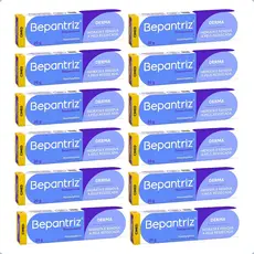 Kit 12 Pomada Bepantriz Derma Creme Cicatrizante Anti-Assaduras E Hidratante 20g | Cimed