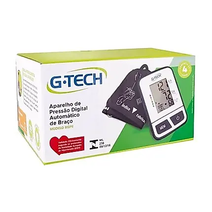 Aparelho Digital de pressão automático G-tech De Braço BSP11