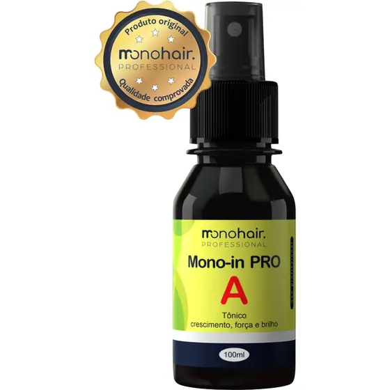 Tônico Mono-in Pro A - Crescimento Capilar Acelerado 100ml